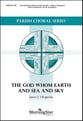 The God Whom Earth and Sea and Sky SATB choral sheet music cover